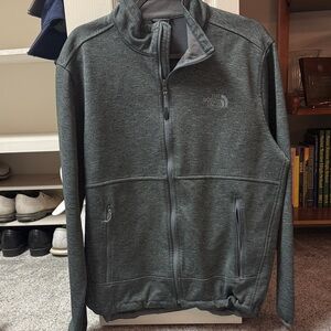 The North Face Charcoal Full-Zip Jacket